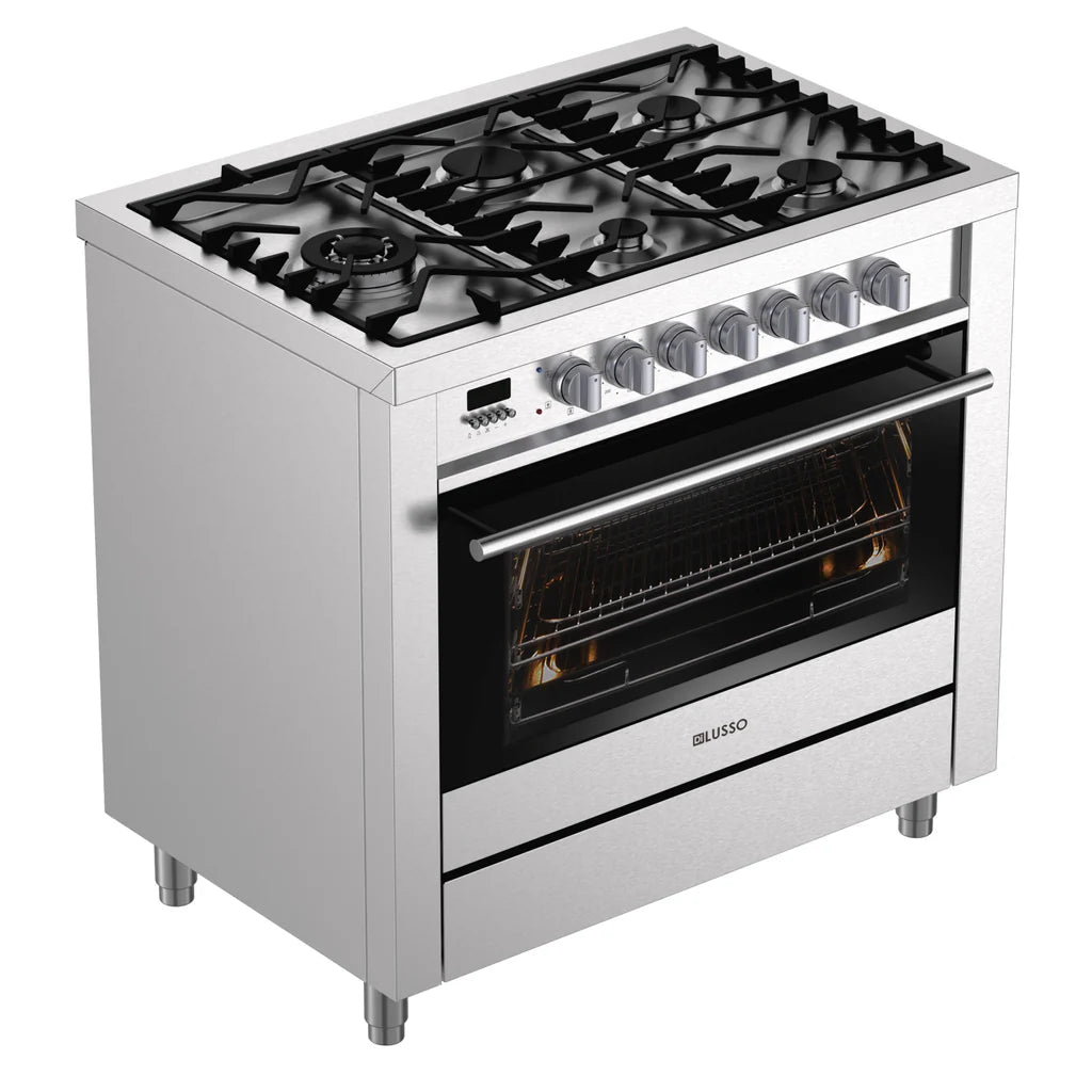 FREESTANDING DUAL FUEL COOKER - 900MM