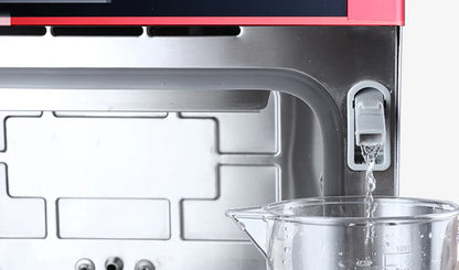 28L Red Freestanding Combi Steam Oven - Steam, Grill, Bake, Top reservoir