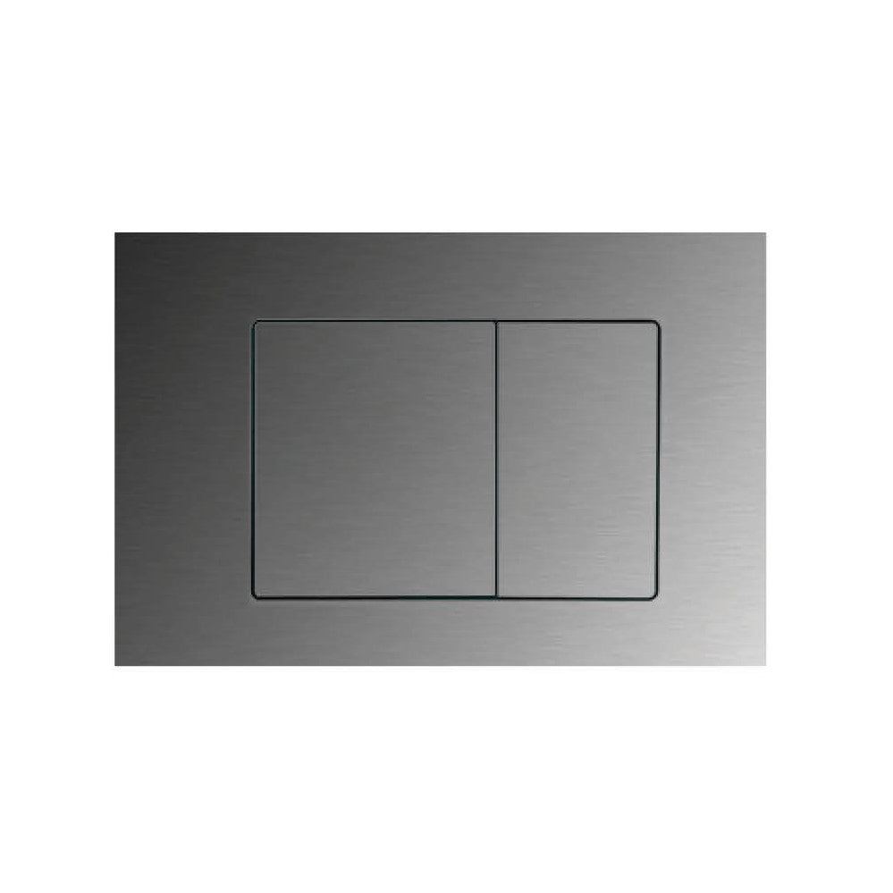 R&T Square push plate Gun Metal For G30032 or G30031 Push Button