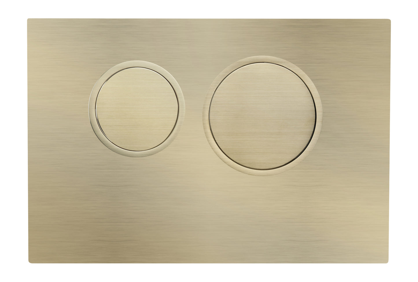R&T Round push plate Brushed Gold For G30032 or G30031 Push Button