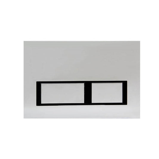 R&T Square push plate Chrome For G30032 or G30030 Push Button