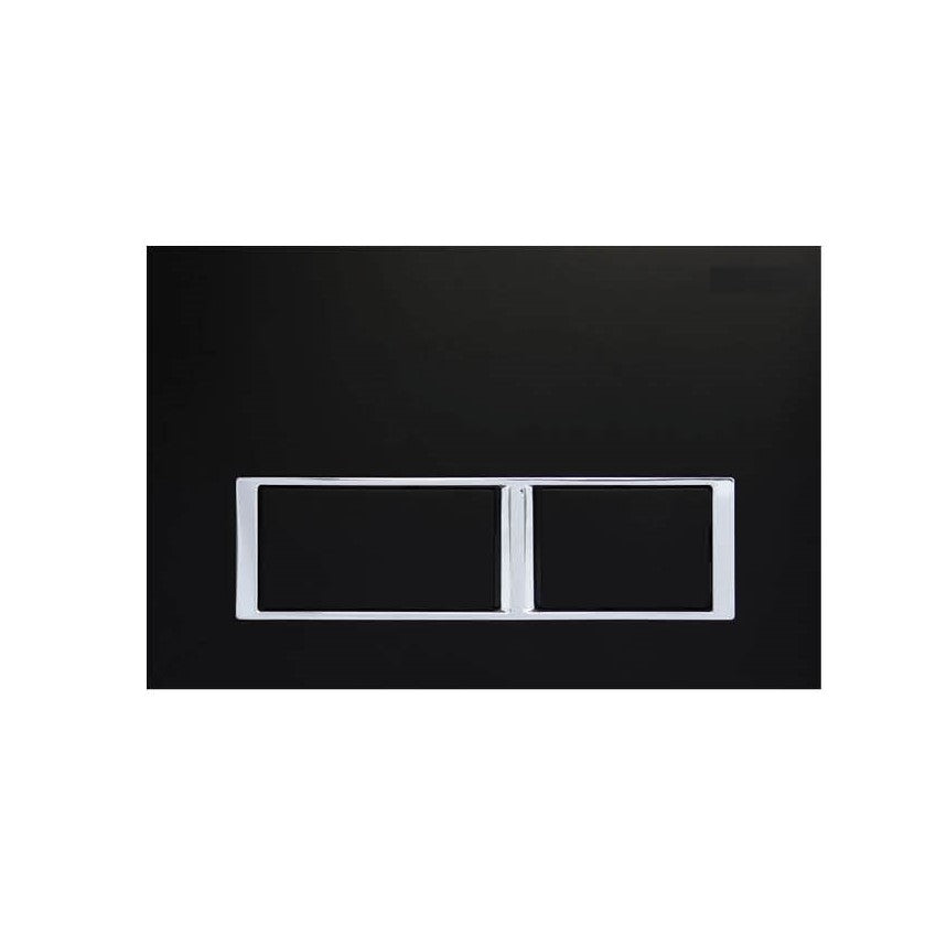 R&T Square push plate Matte Black For G30032 or G30031 Push Button