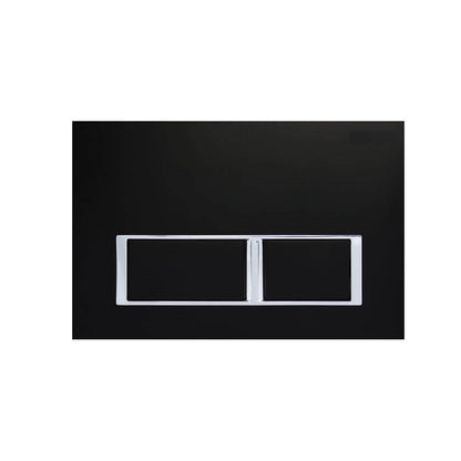 R&T Square push plate Matte Black For G30032 or G30031 Push Button