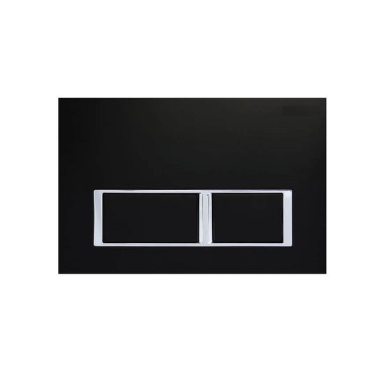 R&T Square push plate Matte Black For G30032 or G30031 Push Button