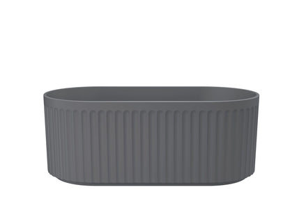 Georg 1700mm Freestanding Bath - Grey Blue
