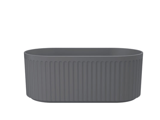 Georg 1700mm Freestanding Bath - Grey Blue