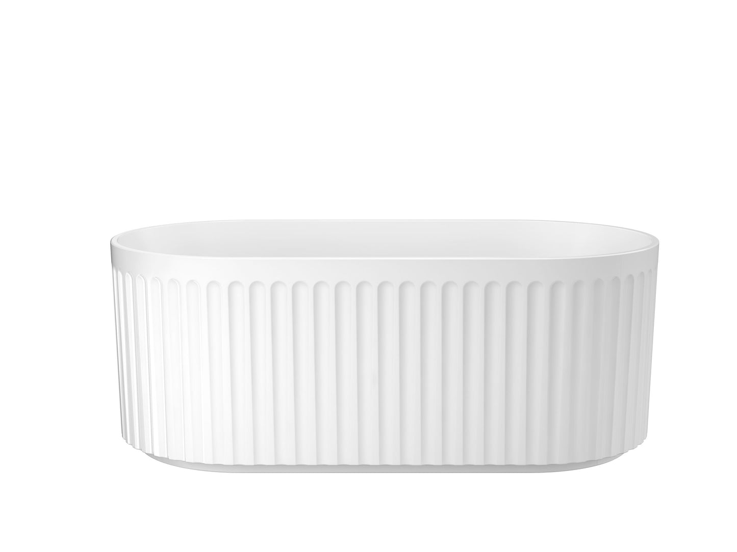 Georg 1500mm Freestanding Bath - Gloss White