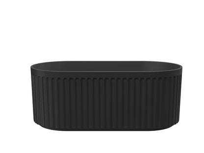 Georg 1700mm Freestanding Bath - Matte Black