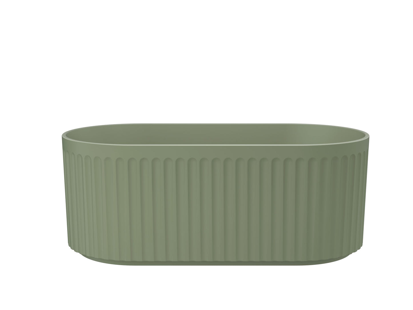Georg 1500mm Freestanding Bath - Sage Green