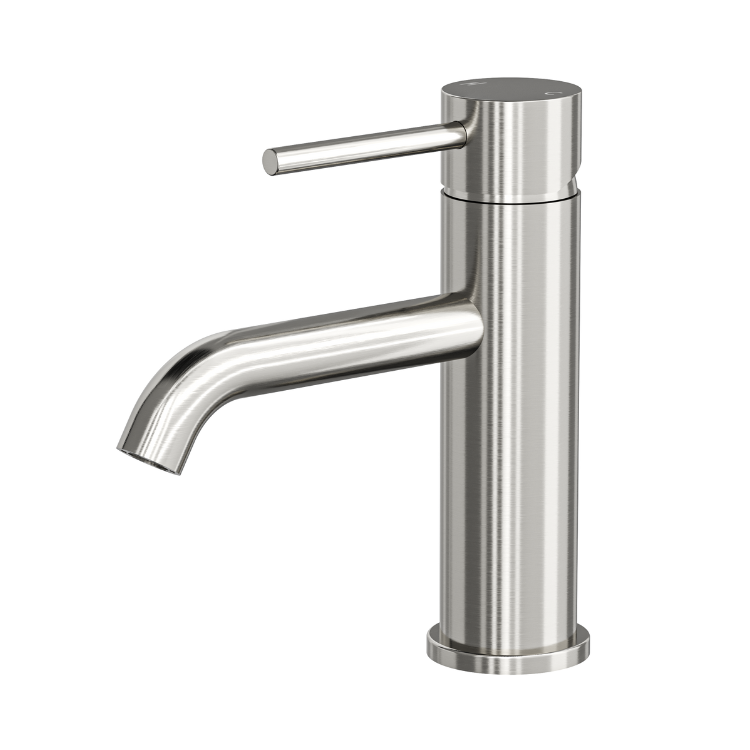 Gigi S3 Basin Mixer - Brushed Nickel