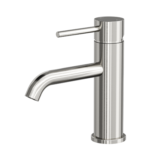 Gigi S3 Basin Mixer - Brushed Nickel