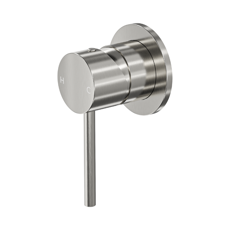 Gigi S3 Wall Mixer - Brushed Nickel