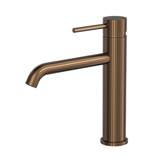 Gigi S3 Tall Basin Mixer - Aged Bronze