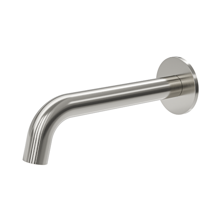 Gigi S3 Wall Mount Basin or Bath Spout - Brushed Nickel