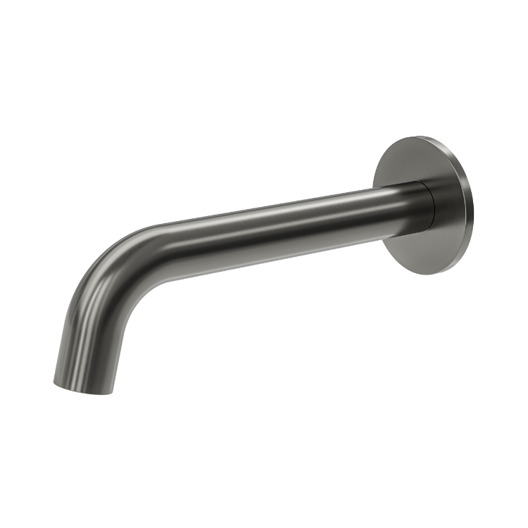Gigi S3 Wall Mount Basin or Bath Spout - Gunmetal