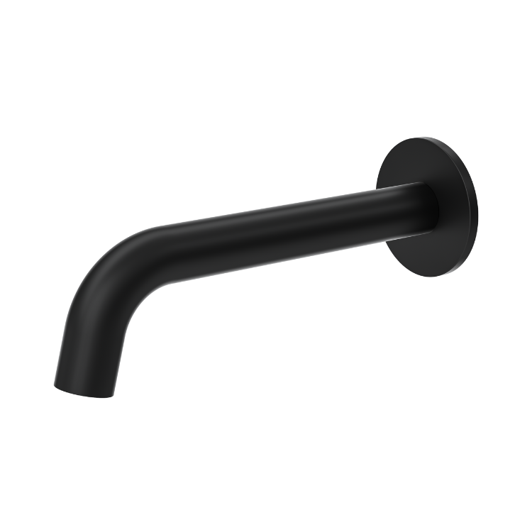 Gigi S3 Wall Mount Basin or Bath Spout - Matte Black