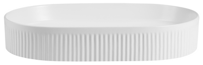 Ceramic Basin 580x360x100mm - MATTE WHITE