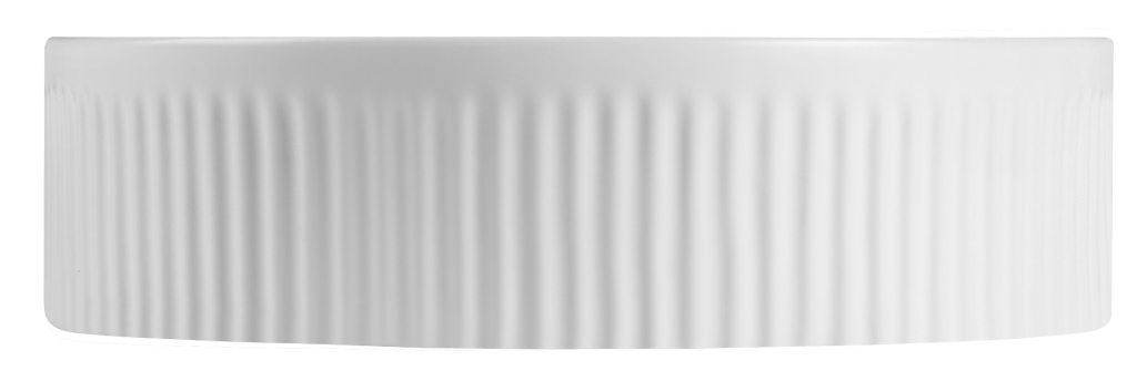 Ceramic Basin 580x360x100mm - MATTE WHITE