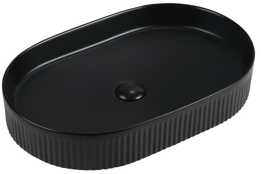 Ceramic Basin 580x360x100mm - BLACK