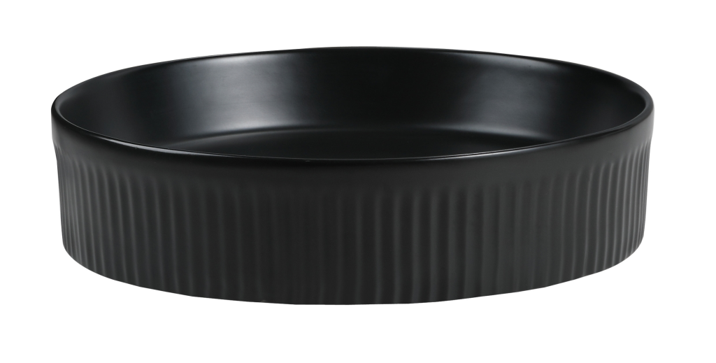 Aimee - Ceramic Basin - 410x410x100mm - Black