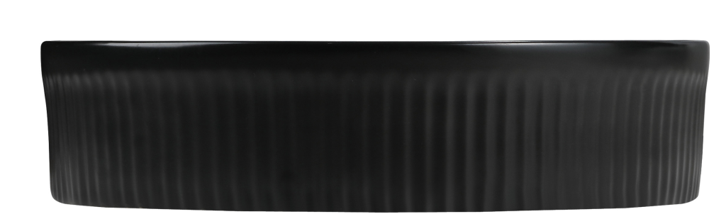 Aimee - Ceramic Basin - 410x410x100mm - Black