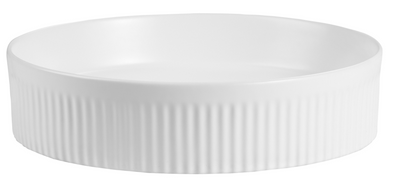 Aimee - Ceramic Basin - 410x410x100mm - Matte White