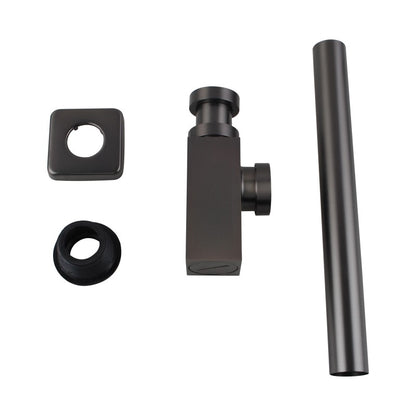 Gun Metal Grey Bottle Trap 32mm