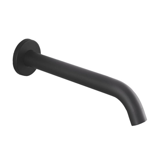 LUCID PIN Series Round Gun Metal Grey Bathtub/Basin Wall Spout