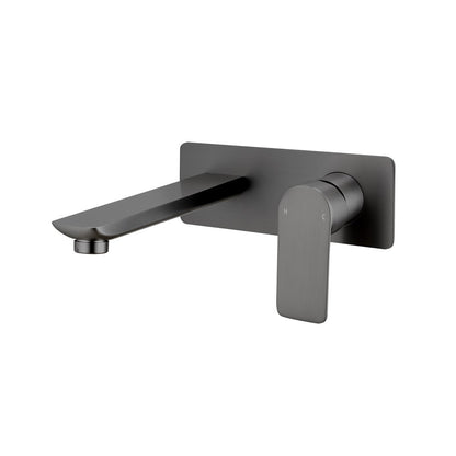 VOG Series Gun Metal Grey Wall Mixer With Spout(color up)