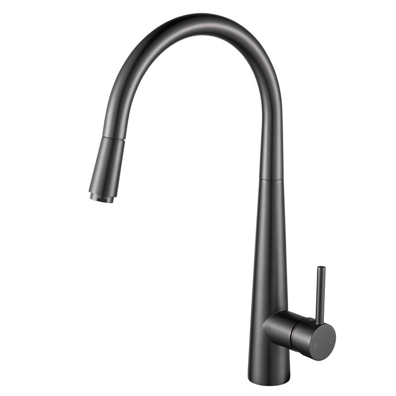Gun Metal Grey Pull Out Kitchen Mixer