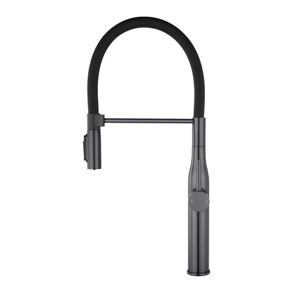 Gun Metal Grey Pull Out Kitchen Mixer