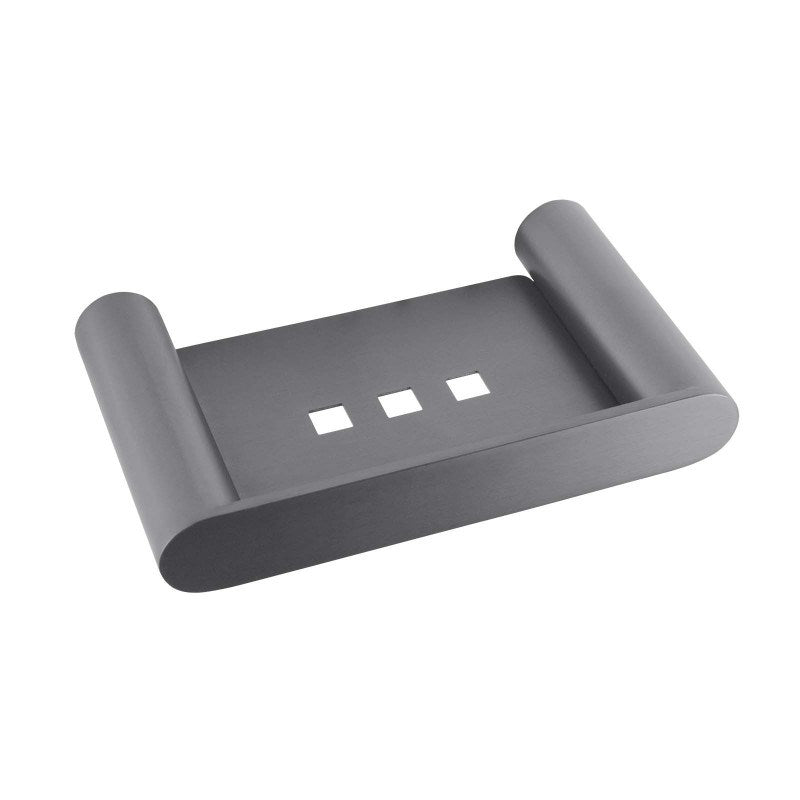 RUSHY Series Gun Metal Grey Soap Dish Holder