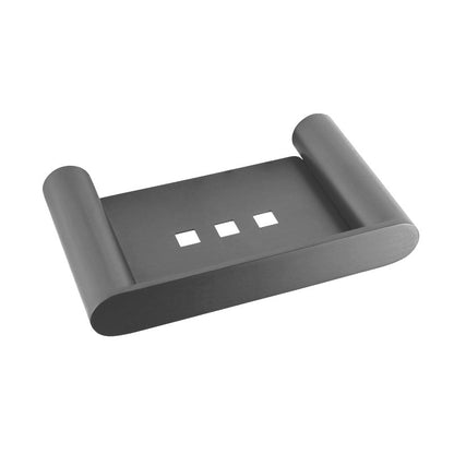 RUSHY Series Gun Metal Grey Soap Dish Holder