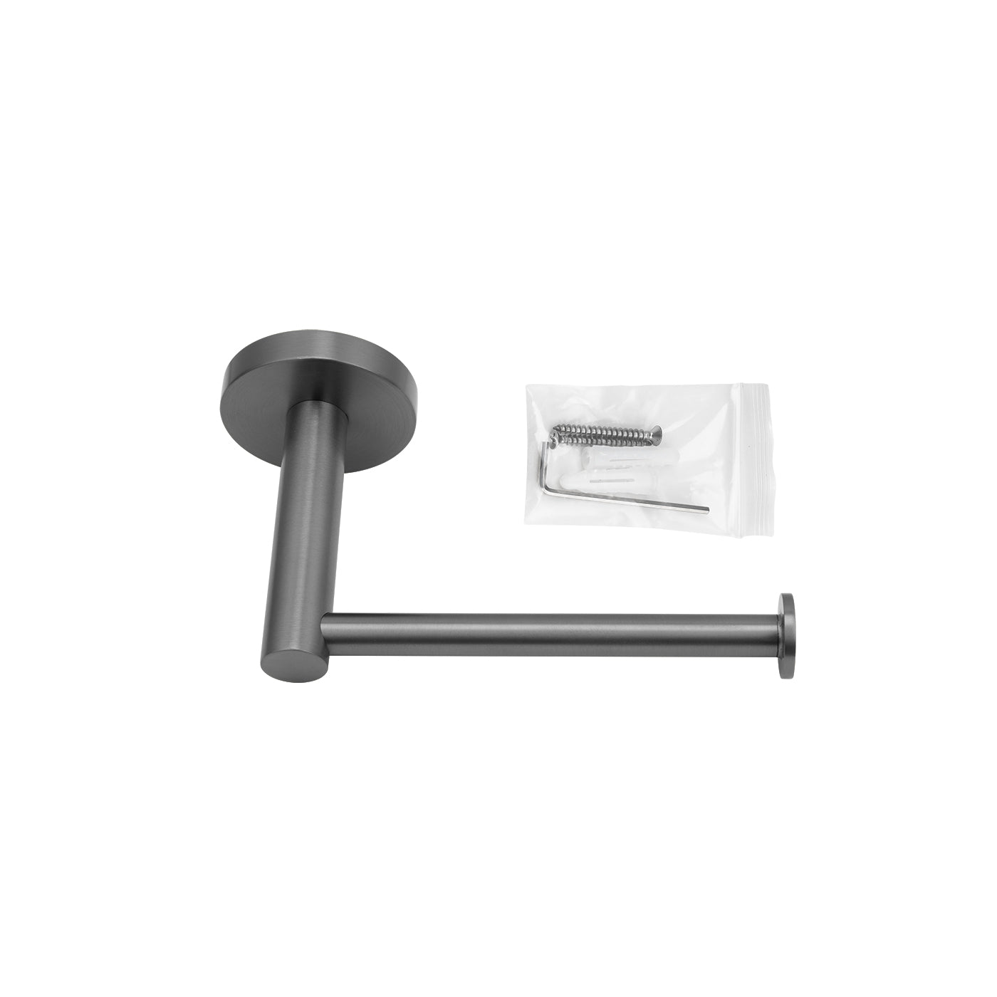 LUCID PIN Series Black Toilet Paper Roll Holder