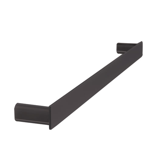 The Gabe 800mm Single Towel Rail  - Gun Metal