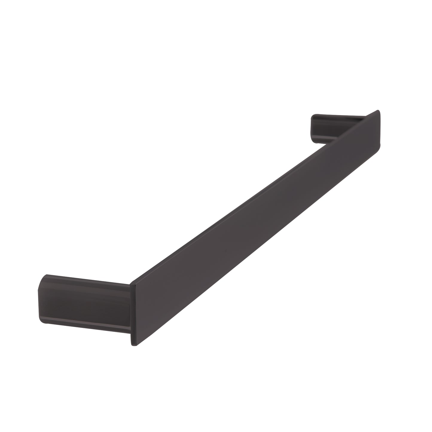 The Gabe 600mm Single Towel Rail  - Gun Metal