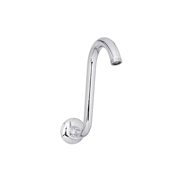 Fixed Gooseneck Shower Arm with flanged - Chrome