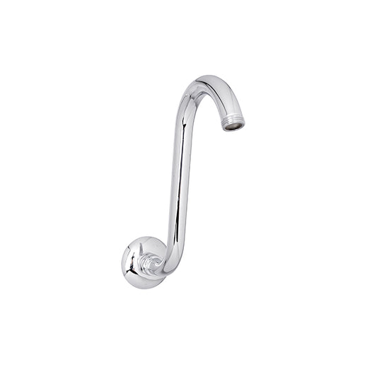 Fixed Gooseneck Shower Arm with flanged - Chrome