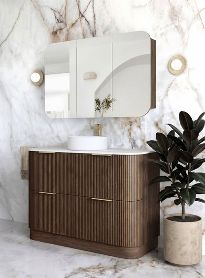 Havana 1200mm Sable Walnut Free Standing Cabinet