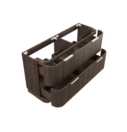 Havana 1500mm Sable Walnut Free Standing Cabinet