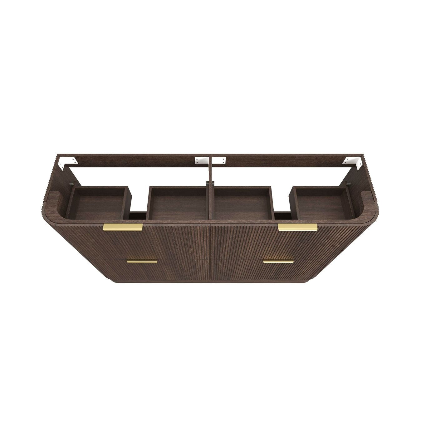 Havana 1800mm Sable Walnut Free Standing Cabinet