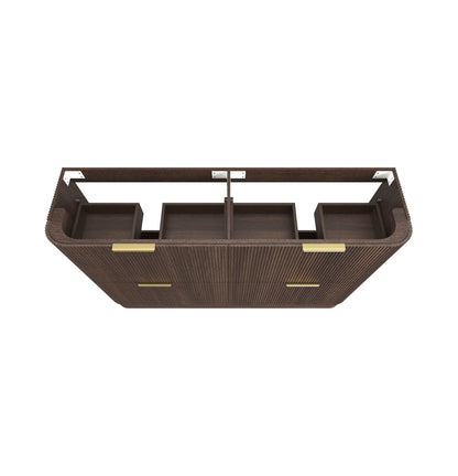 Havana 1800mm Sable Walnut Free Standing Cabinet
