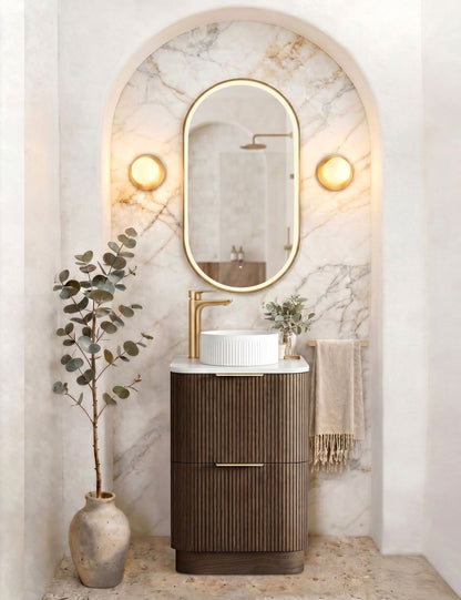 Havana 600mm Sable Walnut Free Standing Cabinet