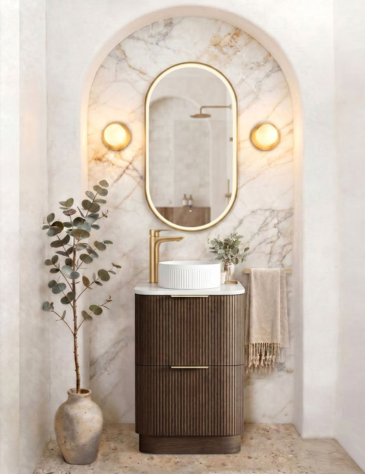 Havana 600mm Sable Walnut Free Standing Cabinet