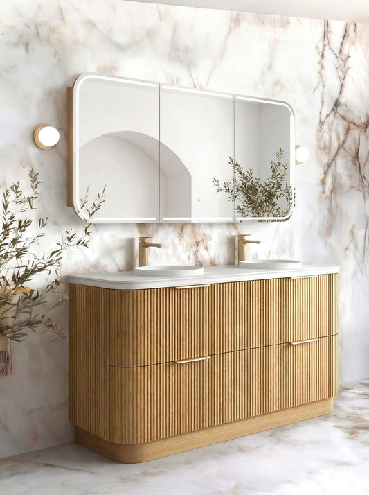 Havana 1800mm Woodland Oak Free Standing Cabinet