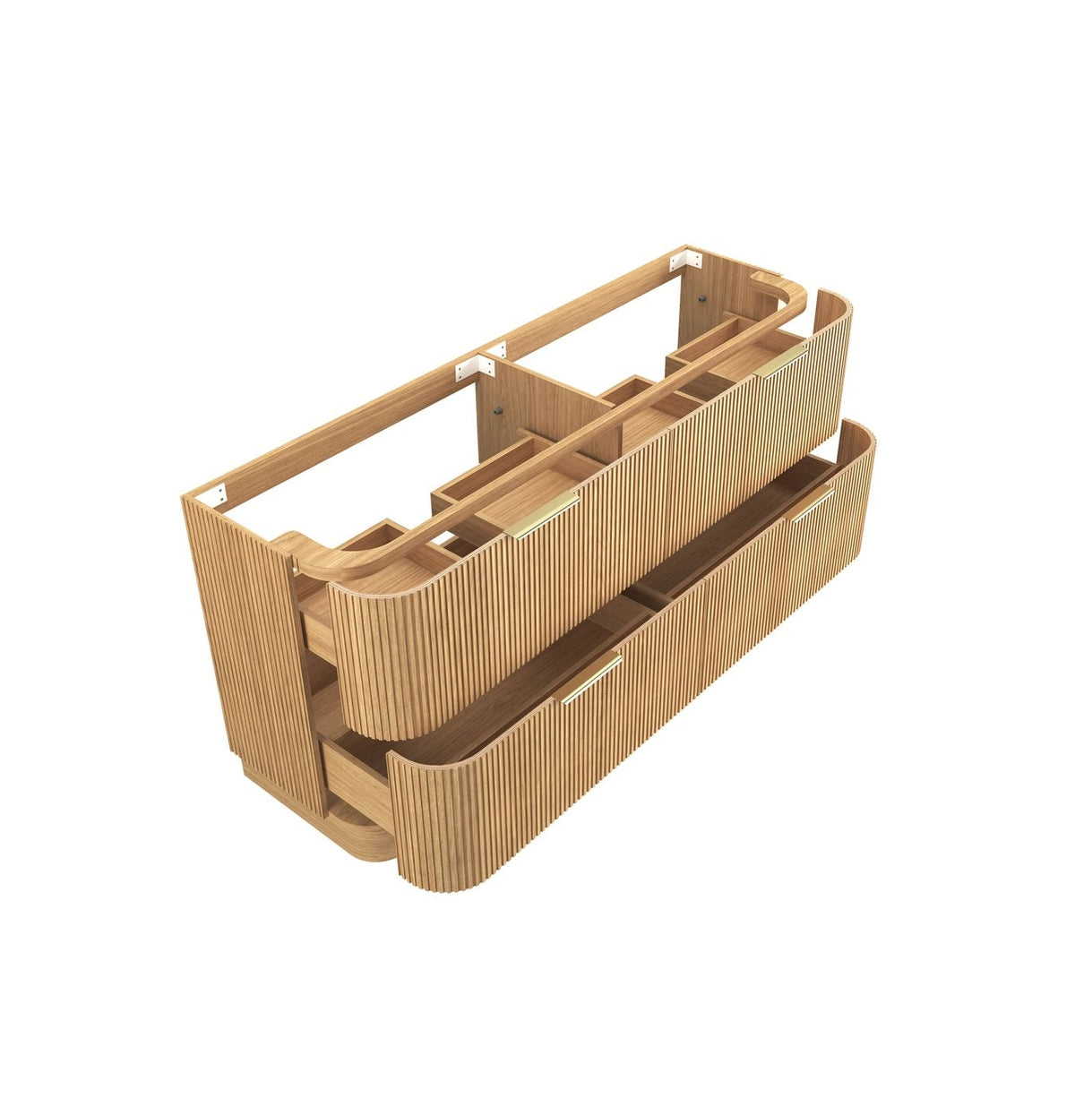 Havana 1800mm Woodland Oak Free Standing Cabinet