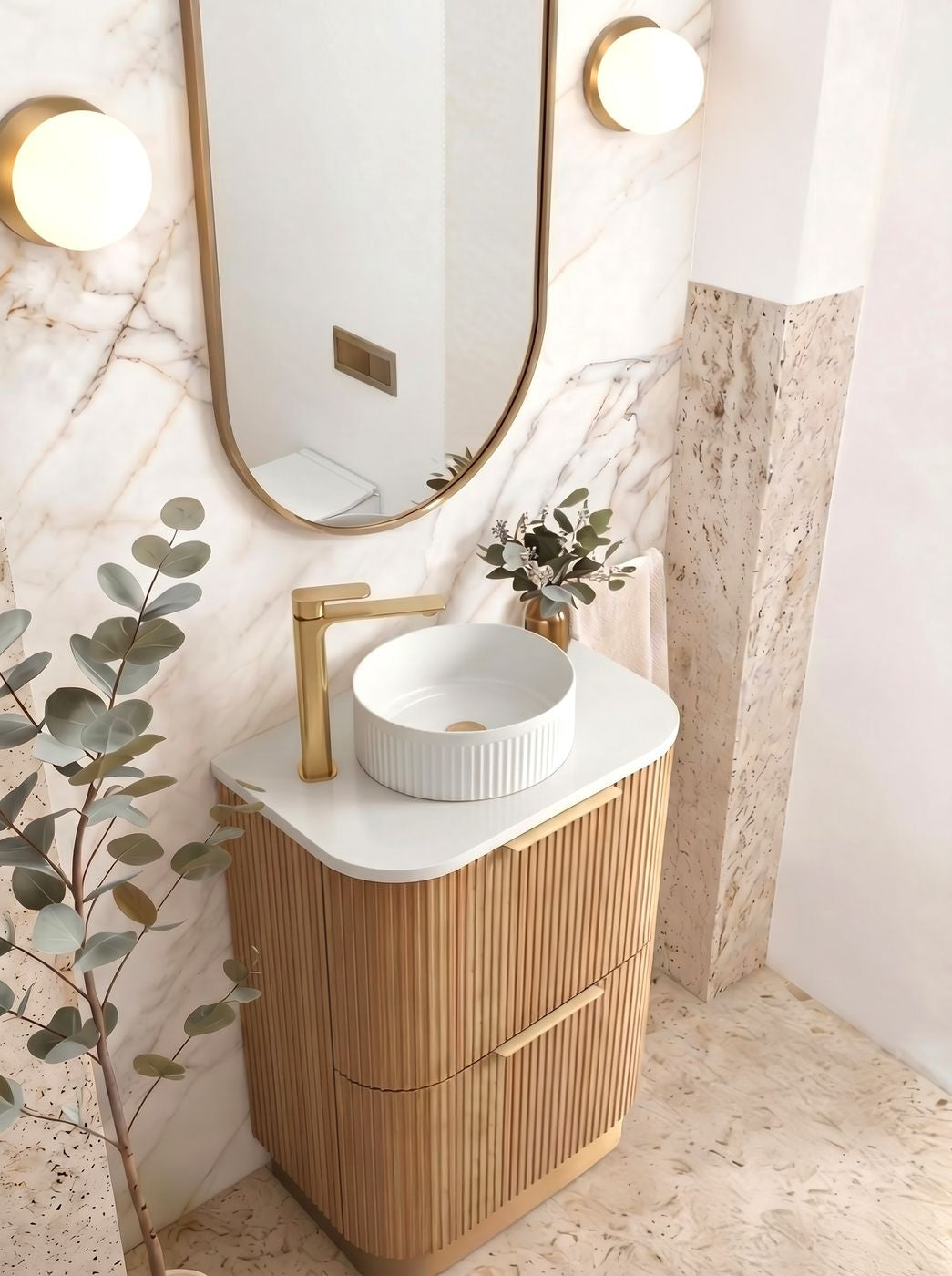 Havana 600mm Woodland Oak Free Standing Cabinet