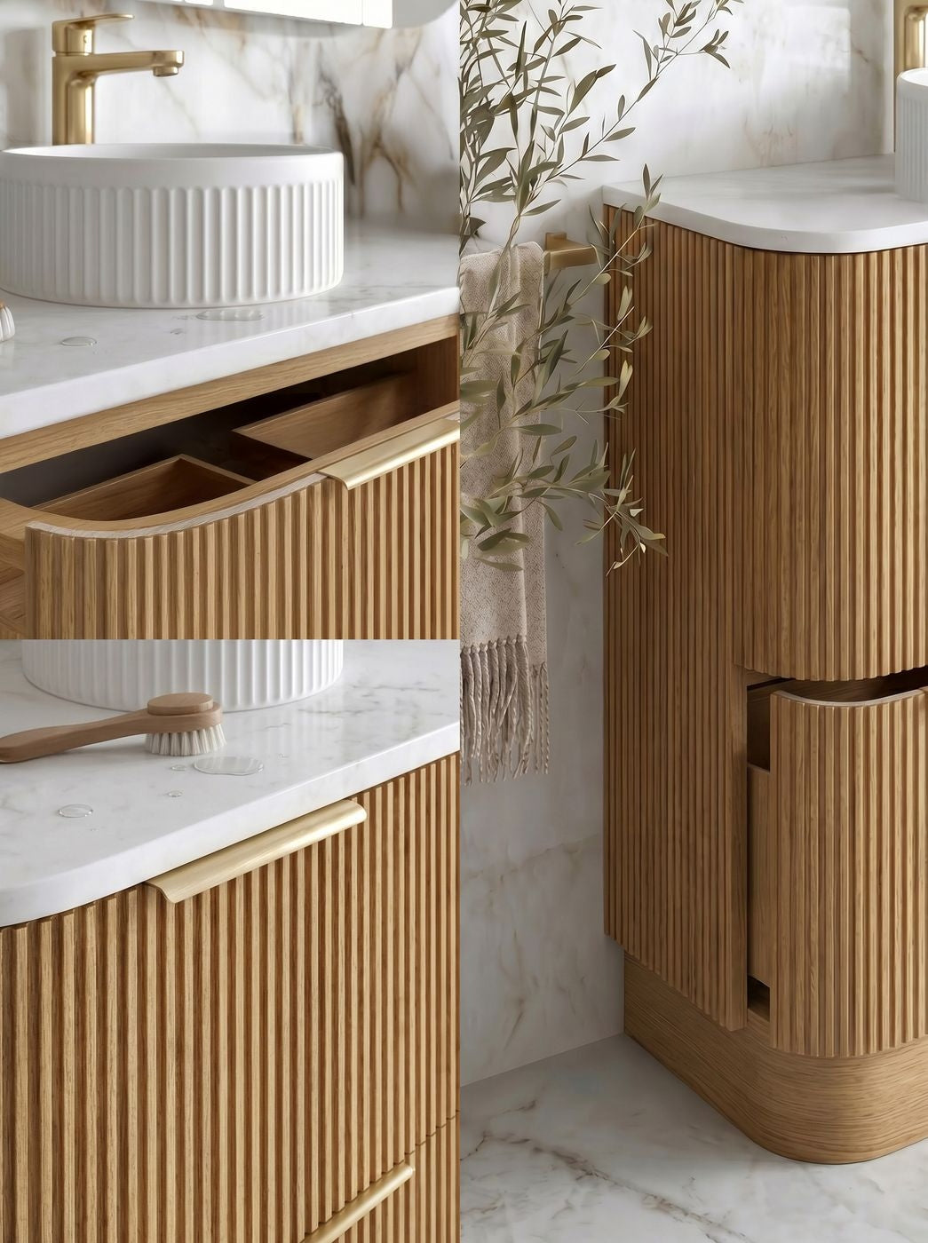 Havana 600mm Woodland Oak Free Standing Cabinet