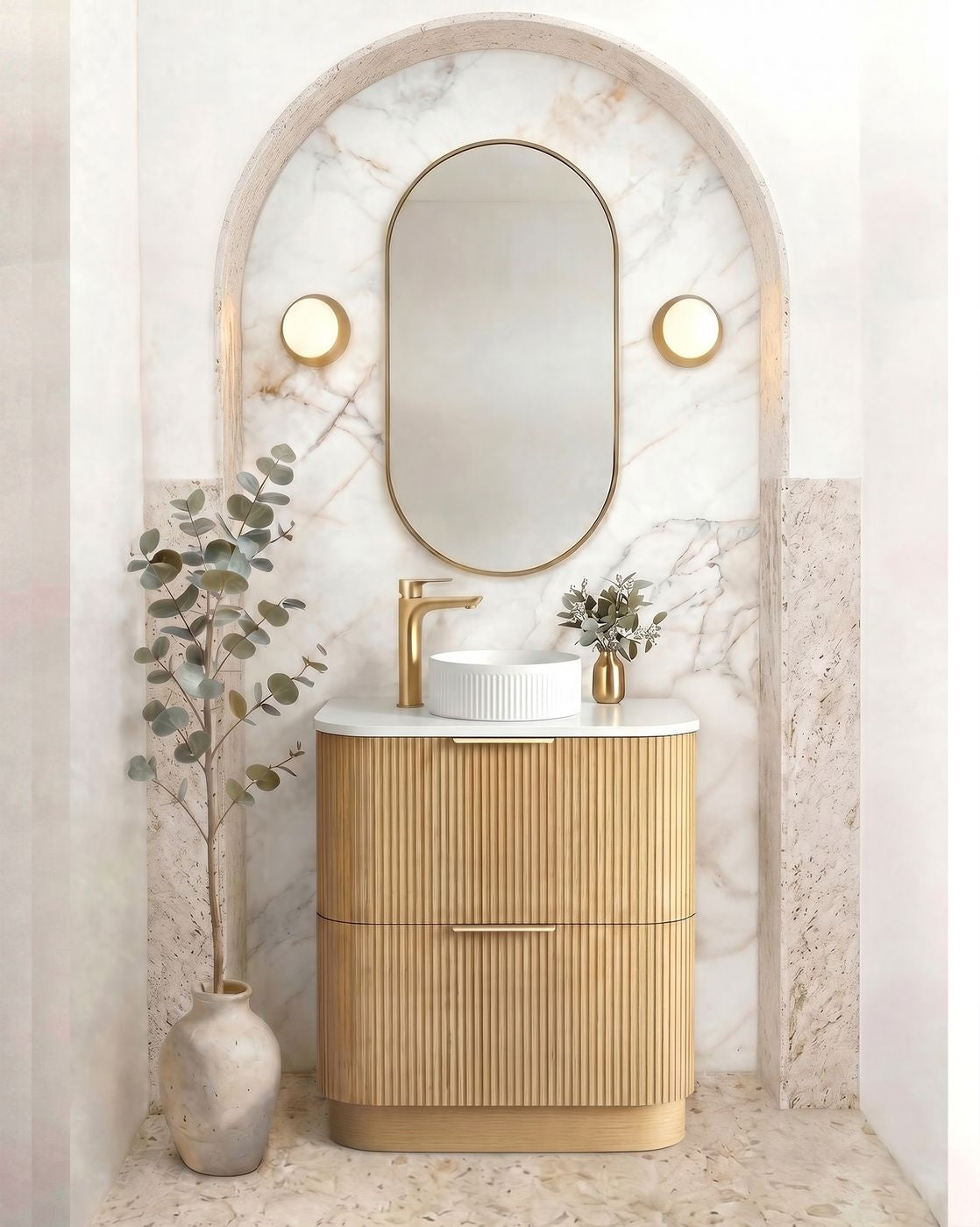 Havana 750mm Woodland Oak Free Standing Cabinet