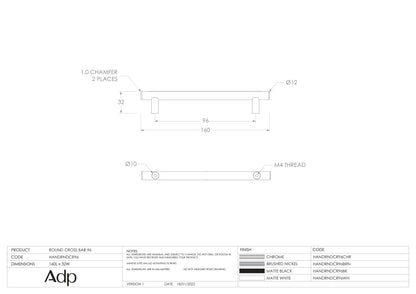 HANDRNDCR544BK